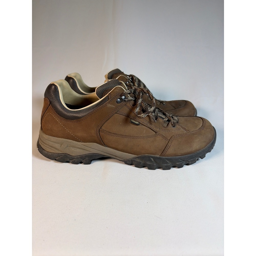 Meindl Gore-Tex Brown Leather Hiking Shoes Mens 13 D 5487-10 Multigrip Trail